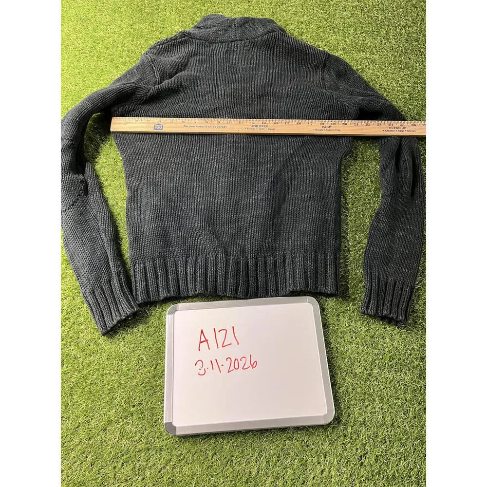 American Eagle Outfitters Men's XL Shawl Collar Knit Cardigan Sweater‎ Fisherman